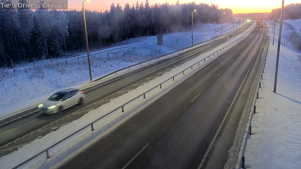 Weather Camera Image Road 9 Orivesi, Oritupa, Orivesi, Pirkanmaa