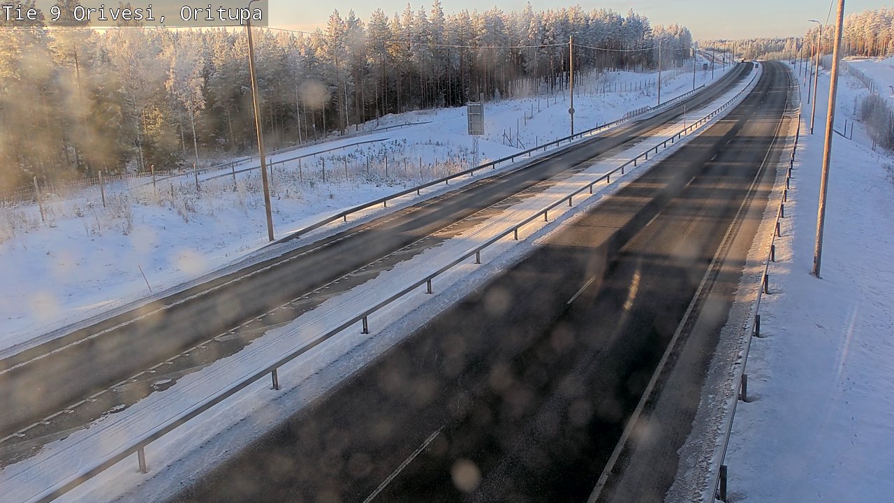Weather Camera Image Road 9 Orivesi, Oritupa, Orivesi, Pirkanmaa