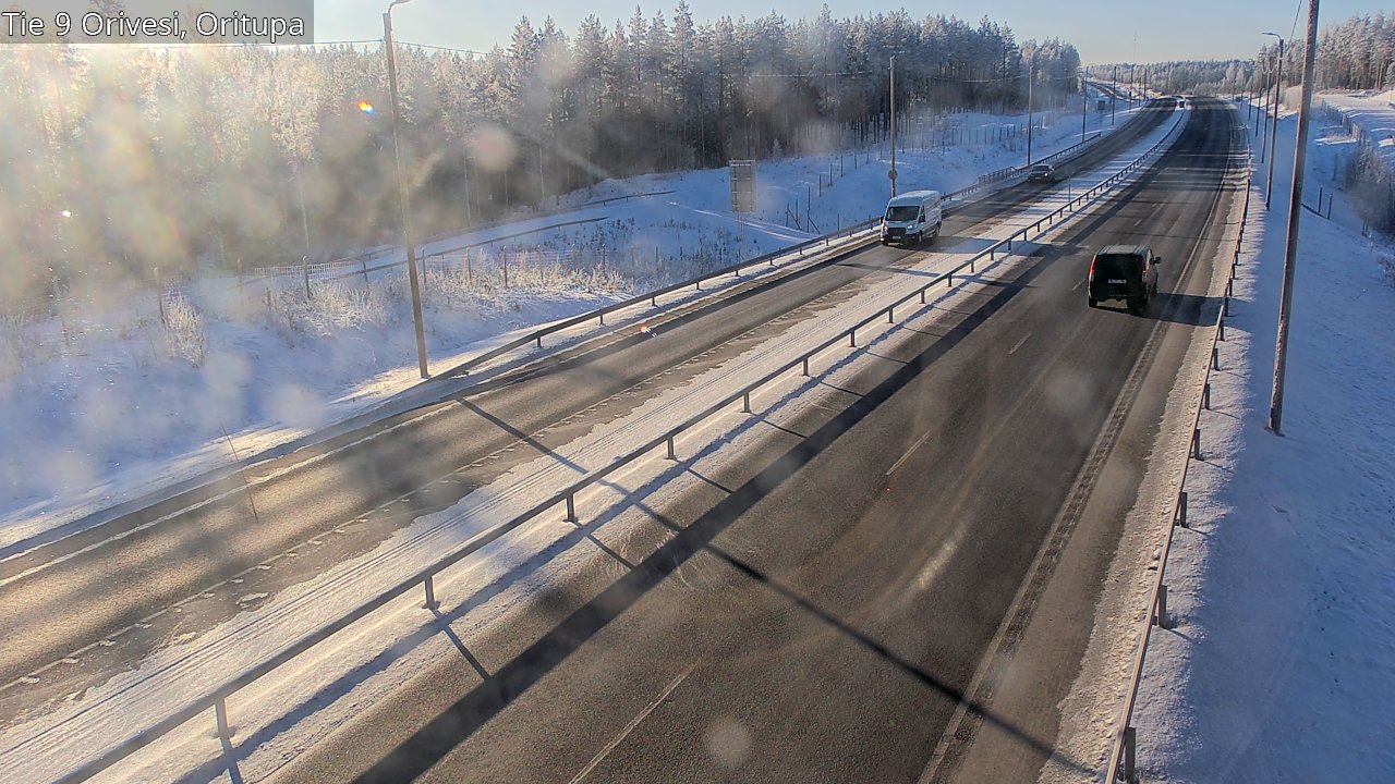 Weather Camera Image Road 9 Orivesi, Oritupa, Orivesi, Pirkanmaa