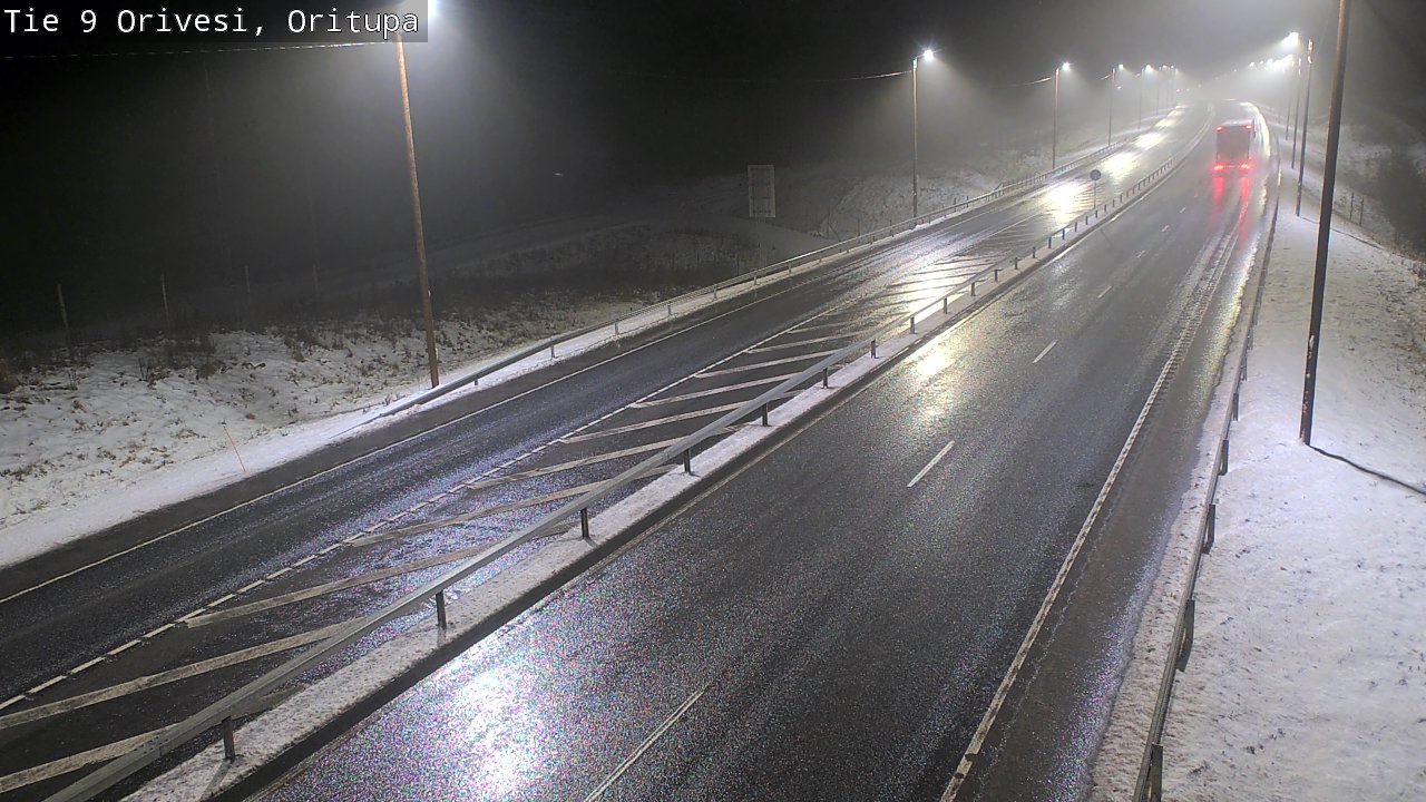 Weather Camera Image Väg 9 Orivesi, Oritupa, Orivesi, Pirkanmaa