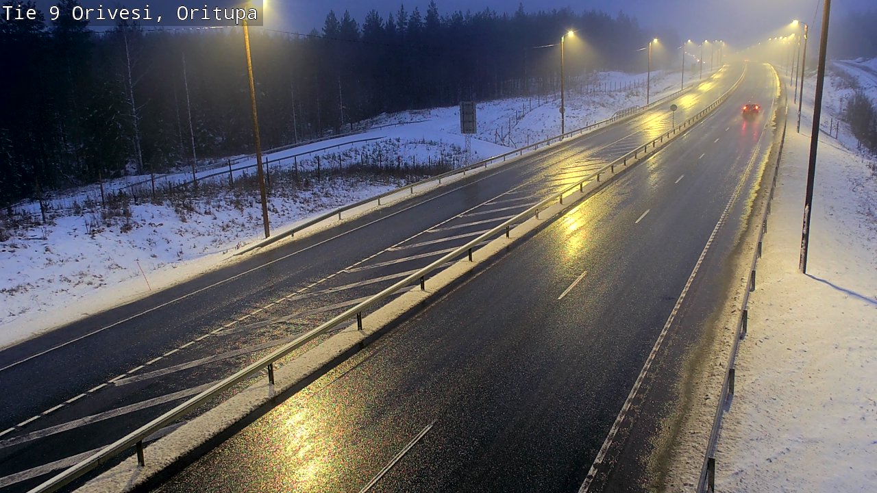 Weather Camera Image Väg 9 Orivesi, Oritupa, Orivesi, Pirkanmaa