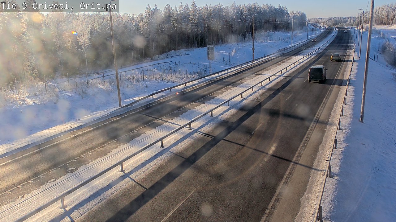 Weather Camera Image Road 9 Orivesi, Oritupa, Orivesi, Pirkanmaa