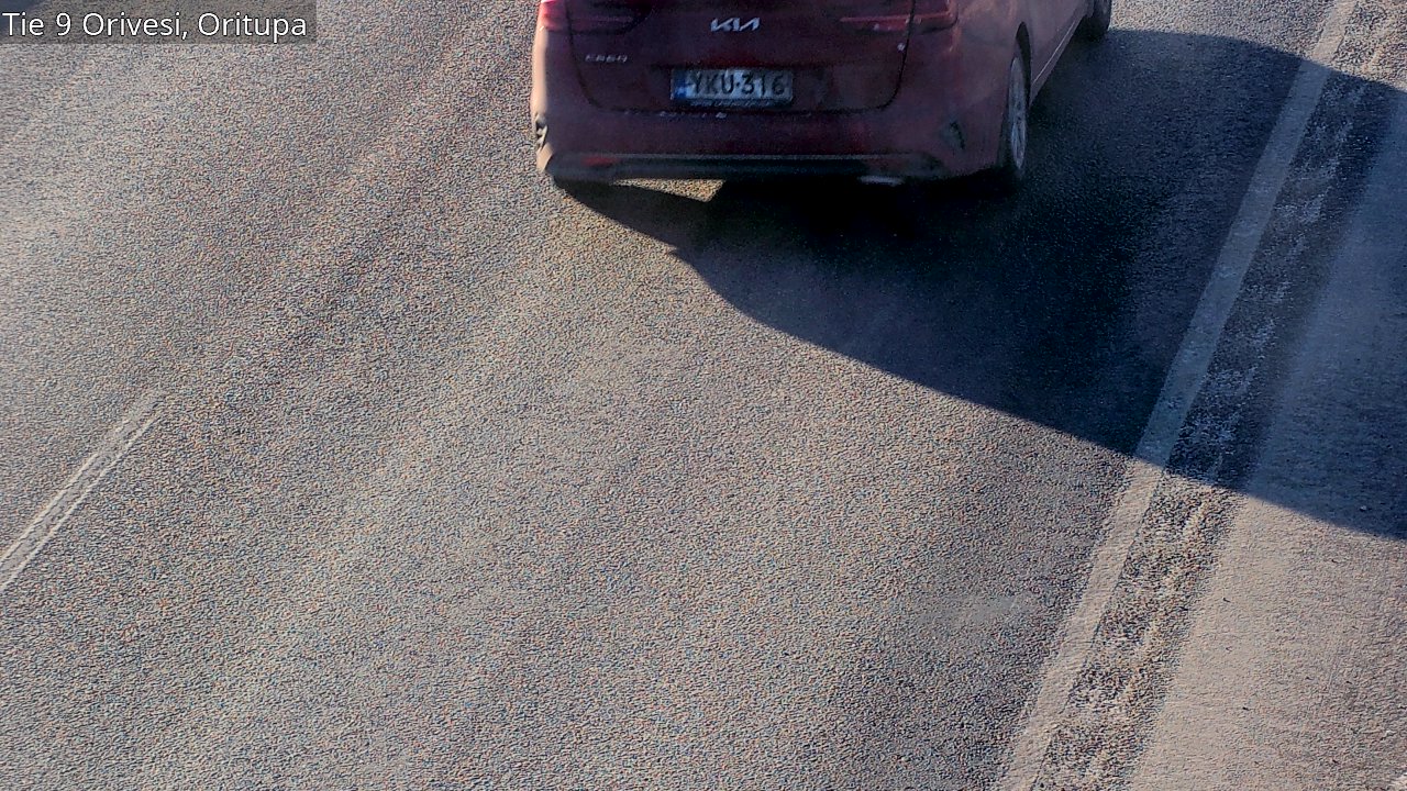 Weather Camera Image Road 9 Orivesi, Oritupa, Orivesi, Pirkanmaa