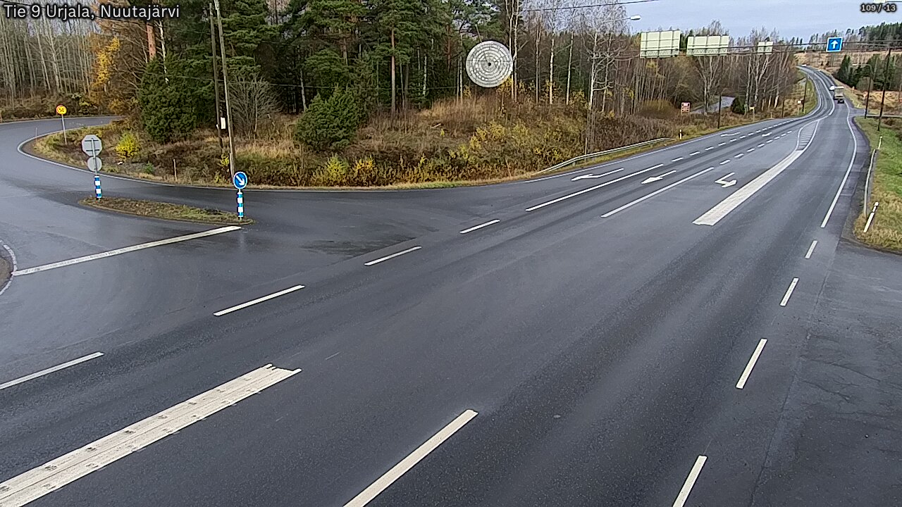 Kelikamerat Kuva Tie 9 Urjala, Nuutajärvi, Urjala, Pirkanmaa