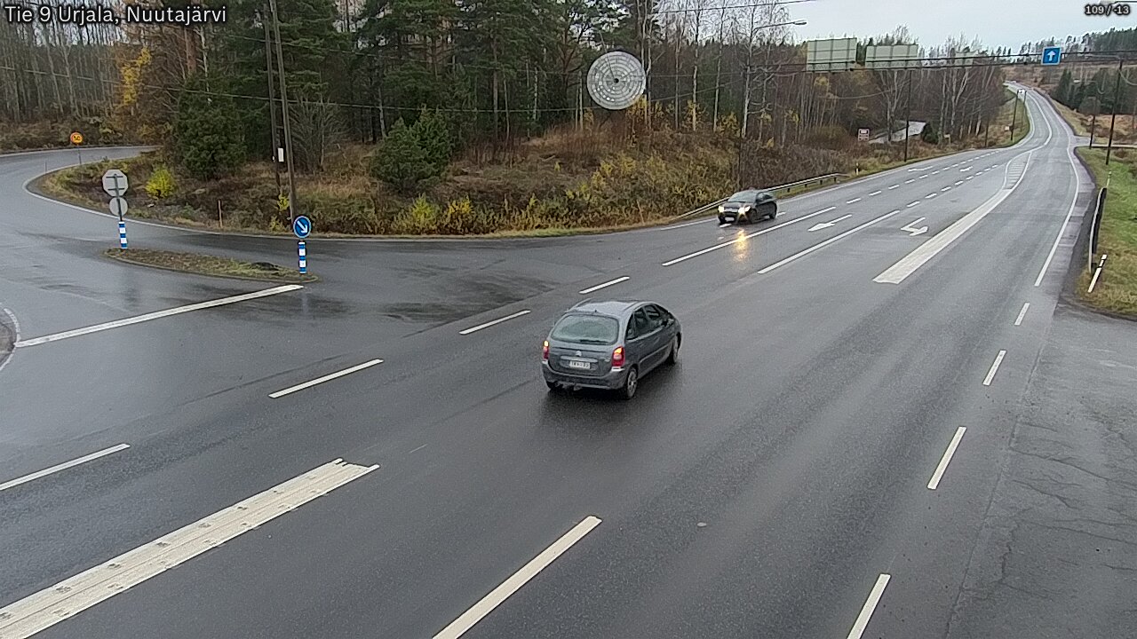 Kelikamerat Kuva Tie 9 Urjala, Nuutajärvi, Urjala, Pirkanmaa