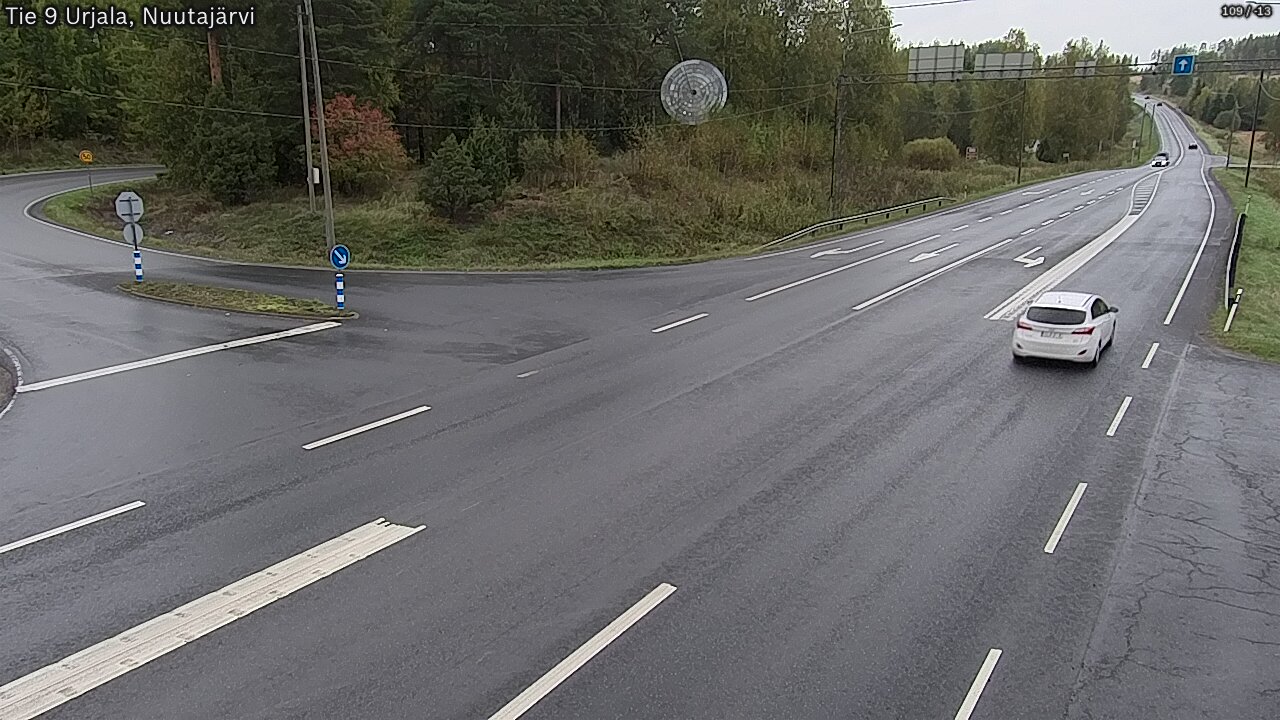 Kelikamerat Kuva Tie 9 Urjala, Nuutajärvi, Urjala, Pirkanmaa