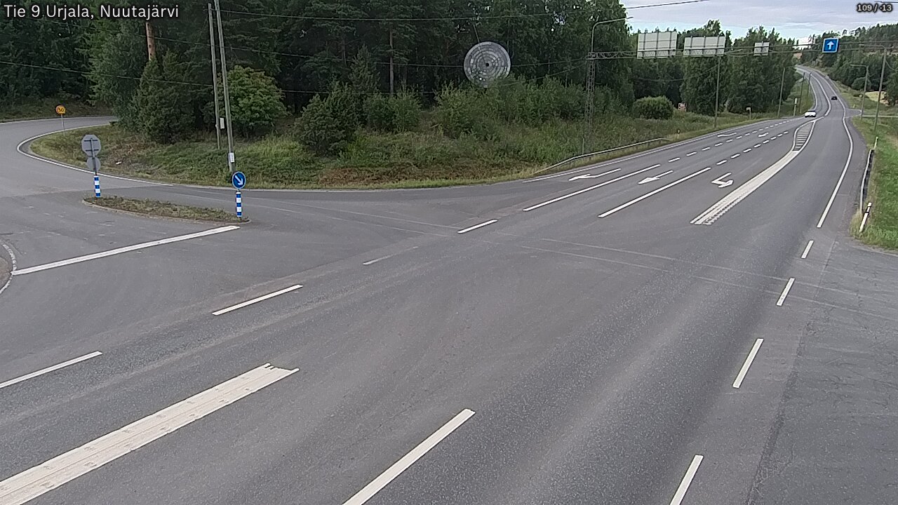 Kelikamerat Kuva Tie 9 Urjala, Nuutajärvi, Urjala, Pirkanmaa
