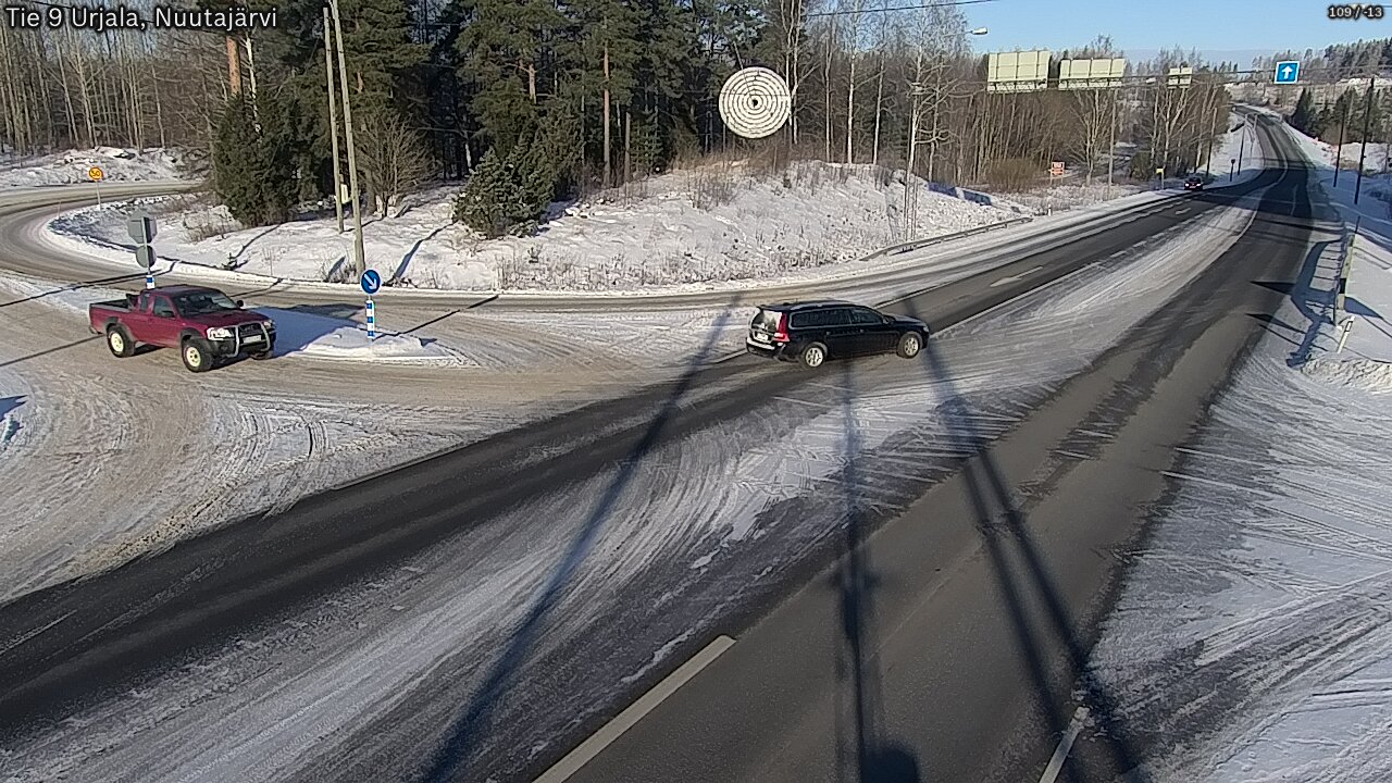 Kelikamerat Kuva Tie 9 Urjala, Nuutajärvi, Urjala, Pirkanmaa