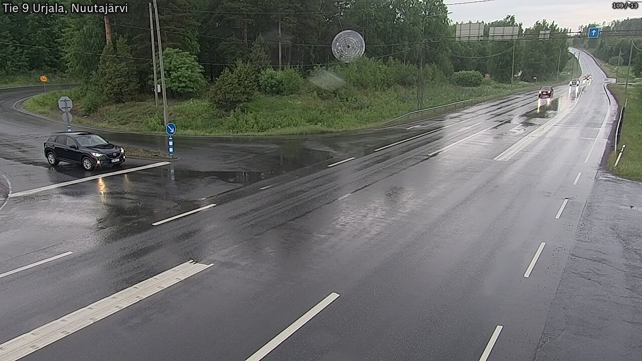 Kelikamerat Kuva Tie 9 Urjala, Nuutajärvi, Urjala, Pirkanmaa