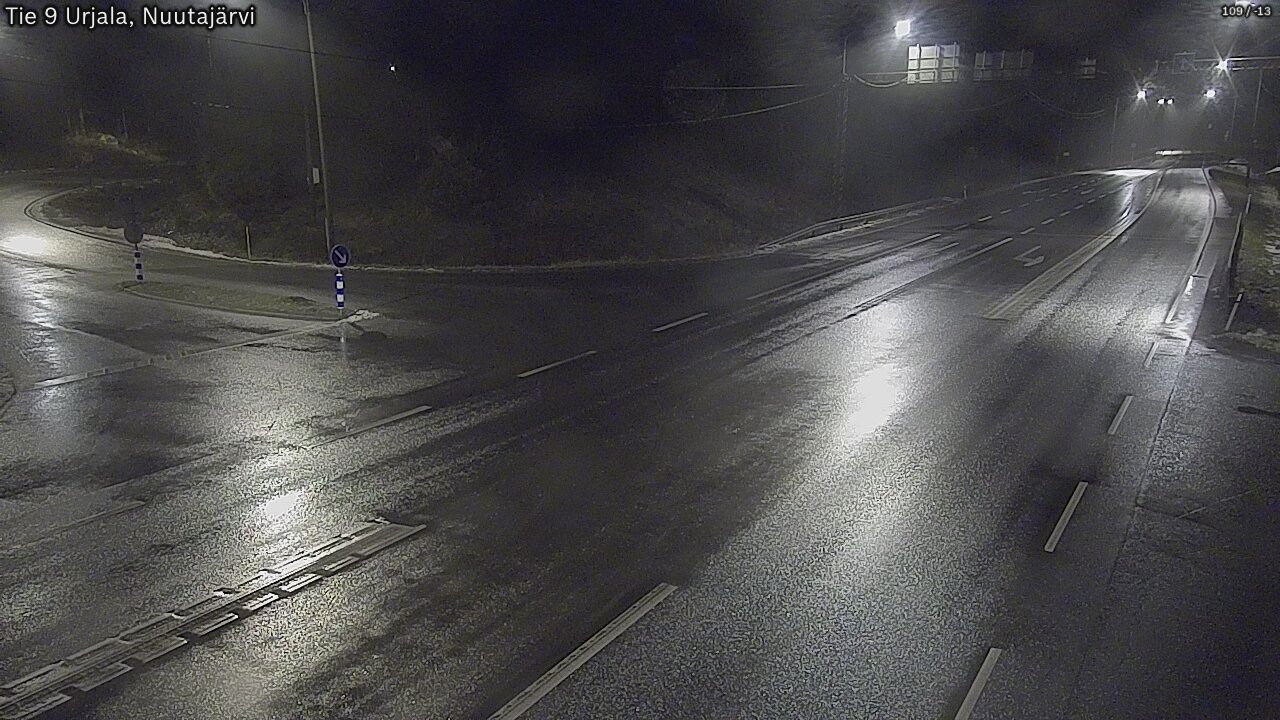 Weather Camera Image Väg 9 Urjala, Notsjö, Urjala, Pirkanmaa