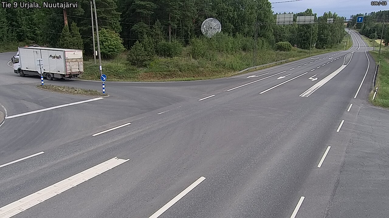 Kelikamerat Kuva Tie 9 Urjala, Nuutajärvi, Urjala, Pirkanmaa