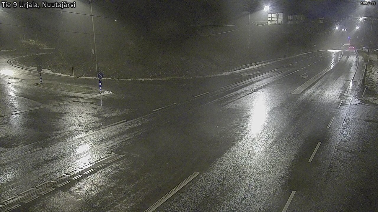 Weather Camera Image Väg 9 Urjala, Notsjö, Urjala, Pirkanmaa
