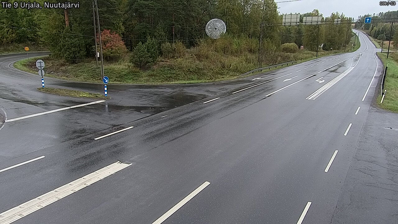 Kelikamerat Kuva Tie 9 Urjala, Nuutajärvi, Urjala, Pirkanmaa