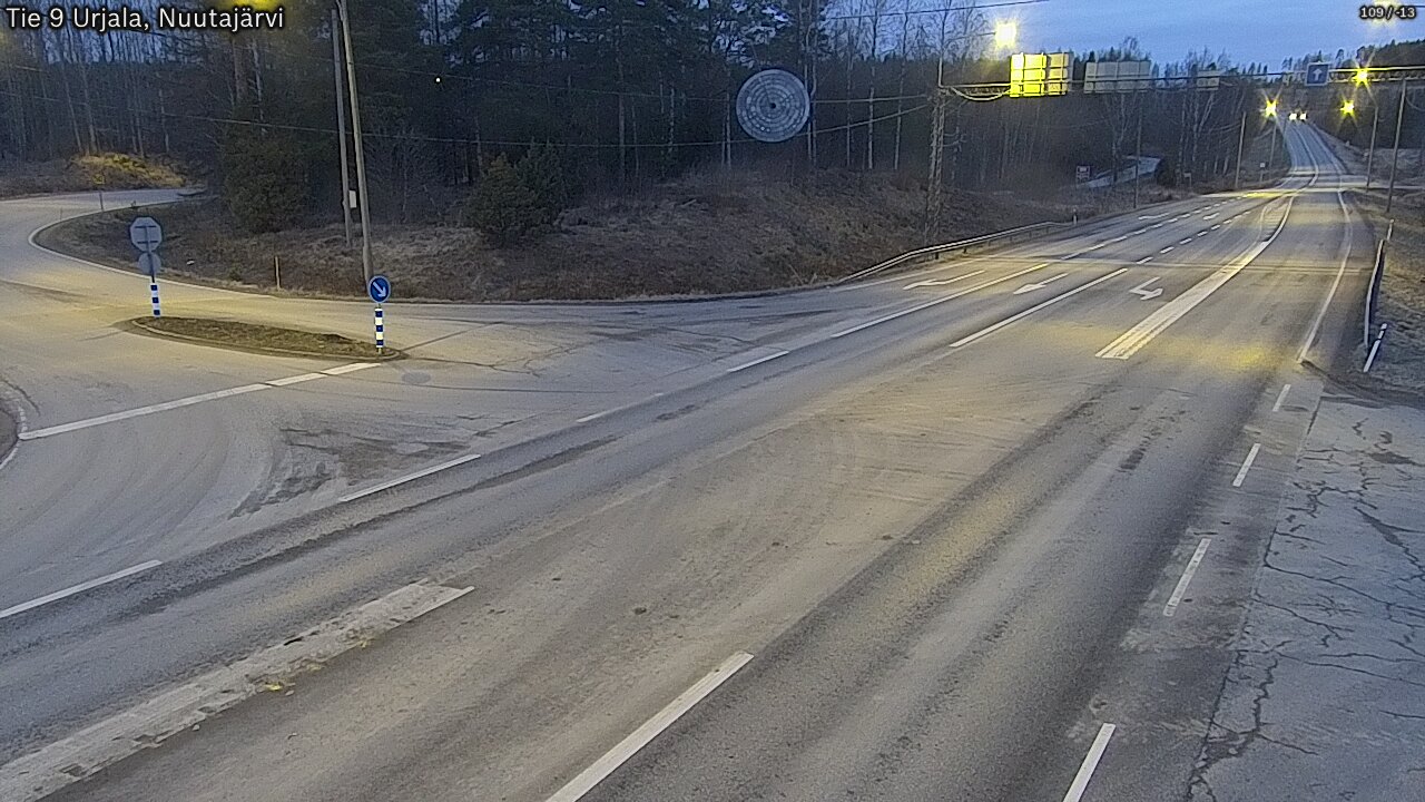 Kelikamerat Kuva Tie 9 Urjala, Nuutajärvi, Urjala, Pirkanmaa