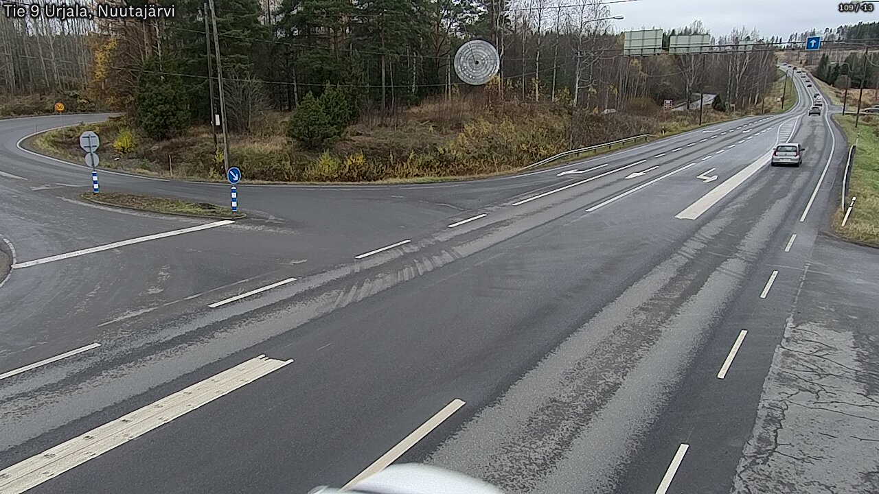 Kelikamerat Kuva Tie 9 Urjala, Nuutajärvi, Urjala, Pirkanmaa