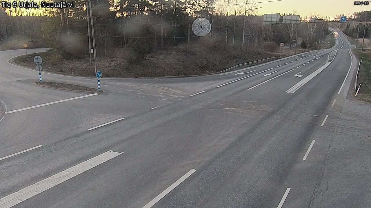 Kelikamerat Kuva Tie 9 Urjala, Nuutajärvi, Urjala, Pirkanmaa