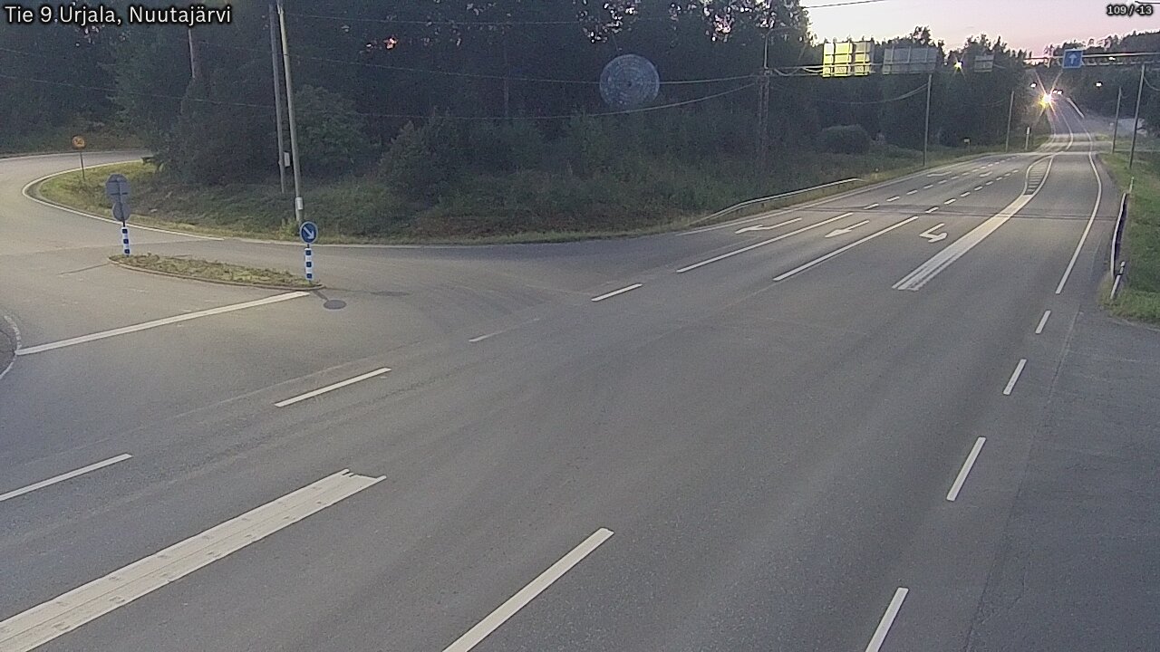 Kelikamerat Kuva Tie 9 Urjala, Nuutajärvi, Urjala, Pirkanmaa