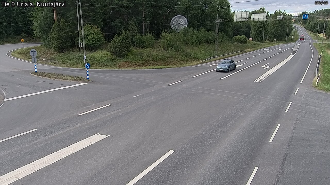 Kelikamerat Kuva Tie 9 Urjala, Nuutajärvi, Urjala, Pirkanmaa