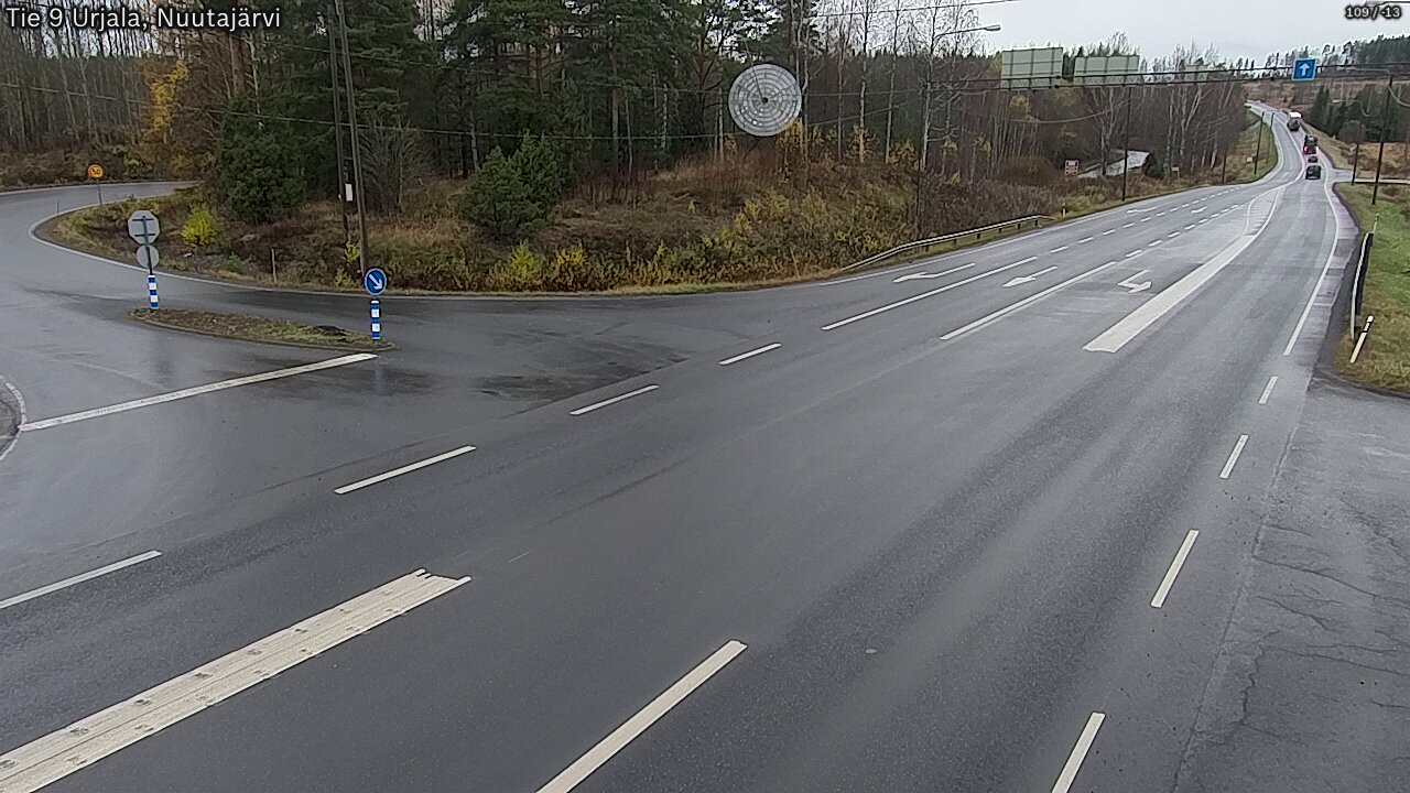 Kelikamerat Kuva Tie 9 Urjala, Nuutajärvi, Urjala, Pirkanmaa