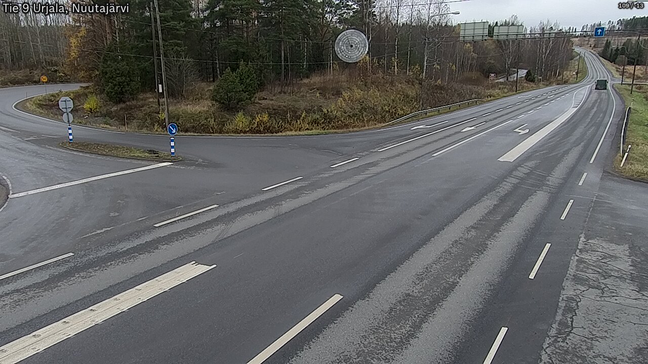 Kelikamerat Kuva Tie 9 Urjala, Nuutajärvi, Urjala, Pirkanmaa