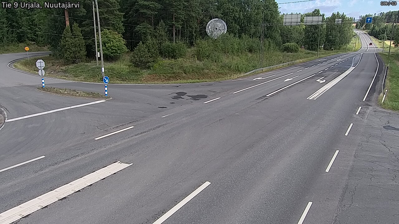 Kelikamerat Kuva Tie 9 Urjala, Nuutajärvi, Urjala, Pirkanmaa
