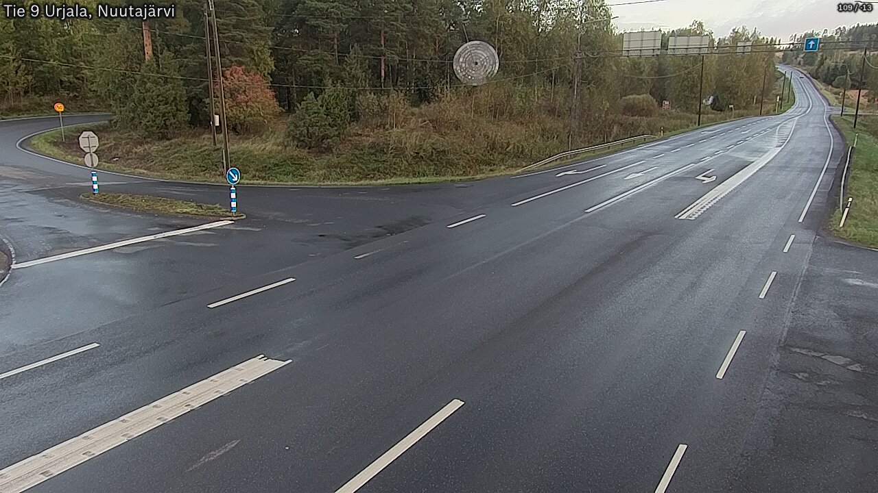 Weather Camera Image Road 9 Urjala, Nuutajärvi, Urjala, Pirkanmaa