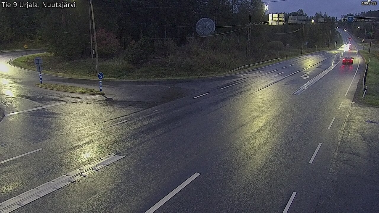 Kelikamerat Kuva Tie 9 Urjala, Nuutajärvi, Urjala, Pirkanmaa
