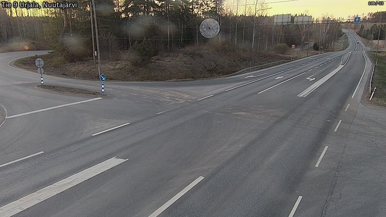 Kelikamerat Kuva Tie 9 Urjala, Nuutajärvi, Urjala, Pirkanmaa