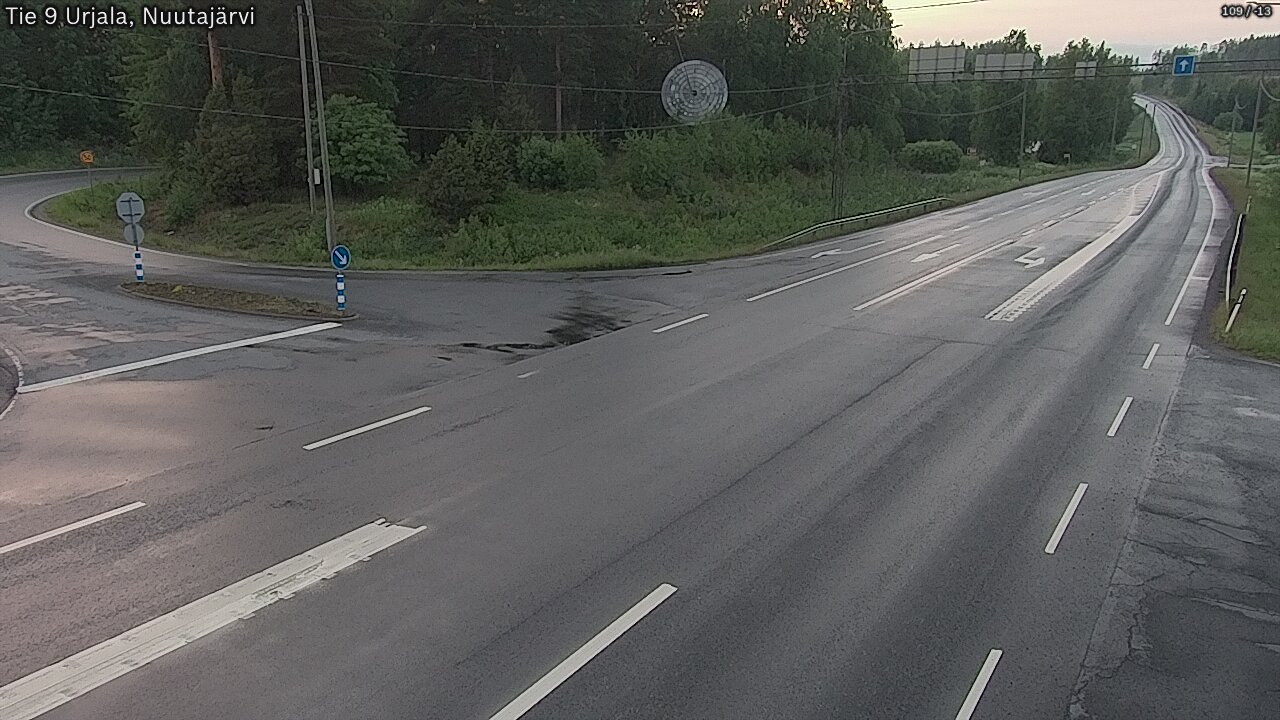 Kelikamerat Kuva Tie 9 Urjala, Nuutajärvi, Urjala, Pirkanmaa
