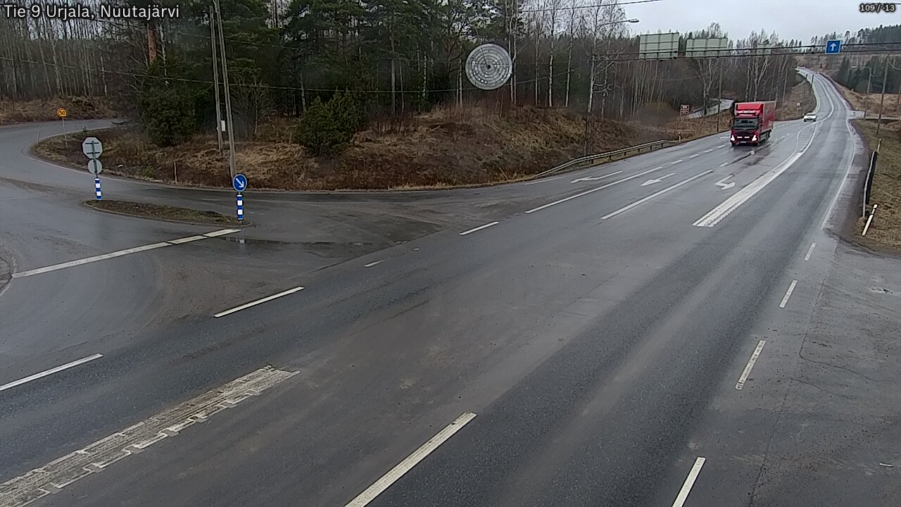 Kelikamerat Kuva Tie 9 Urjala, Nuutajärvi, Urjala, Pirkanmaa