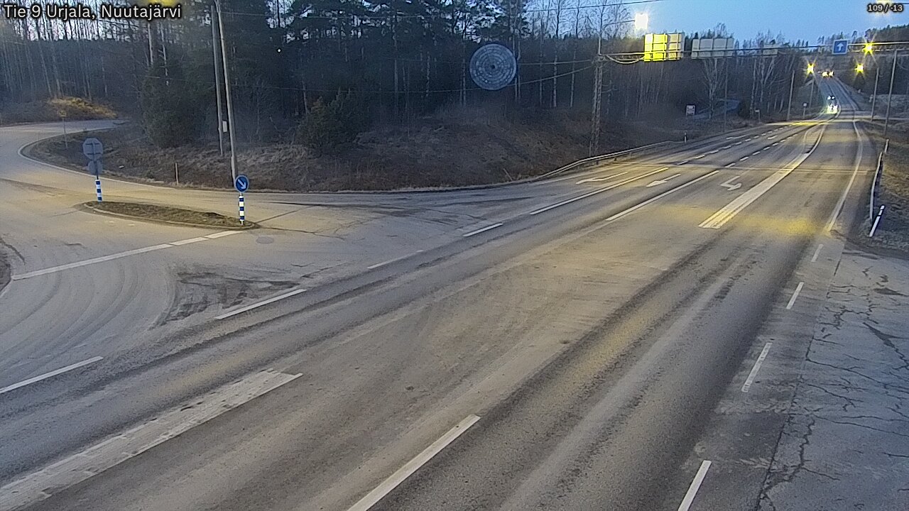 Weather Camera Image Road 9 Urjala, Nuutajärvi, Urjala, Pirkanmaa