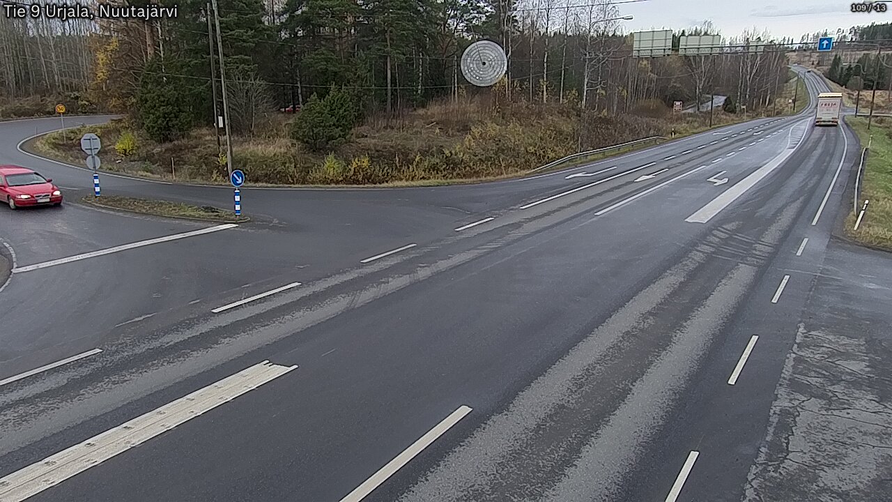 Kelikamerat Kuva Tie 9 Urjala, Nuutajärvi, Urjala, Pirkanmaa