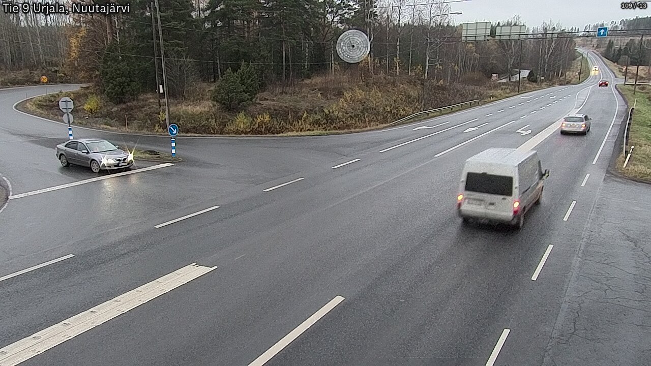 Kelikamerat Kuva Tie 9 Urjala, Nuutajärvi, Urjala, Pirkanmaa