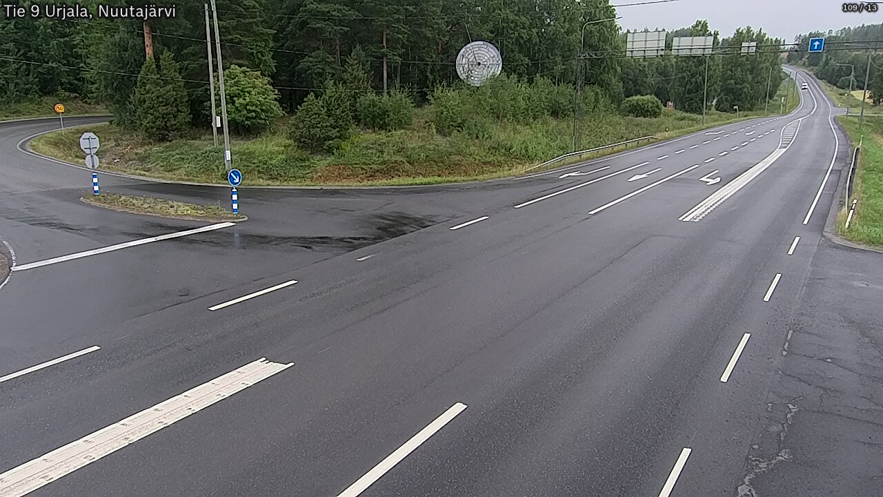Kelikamerat Kuva Tie 9 Urjala, Nuutajärvi, Urjala, Pirkanmaa