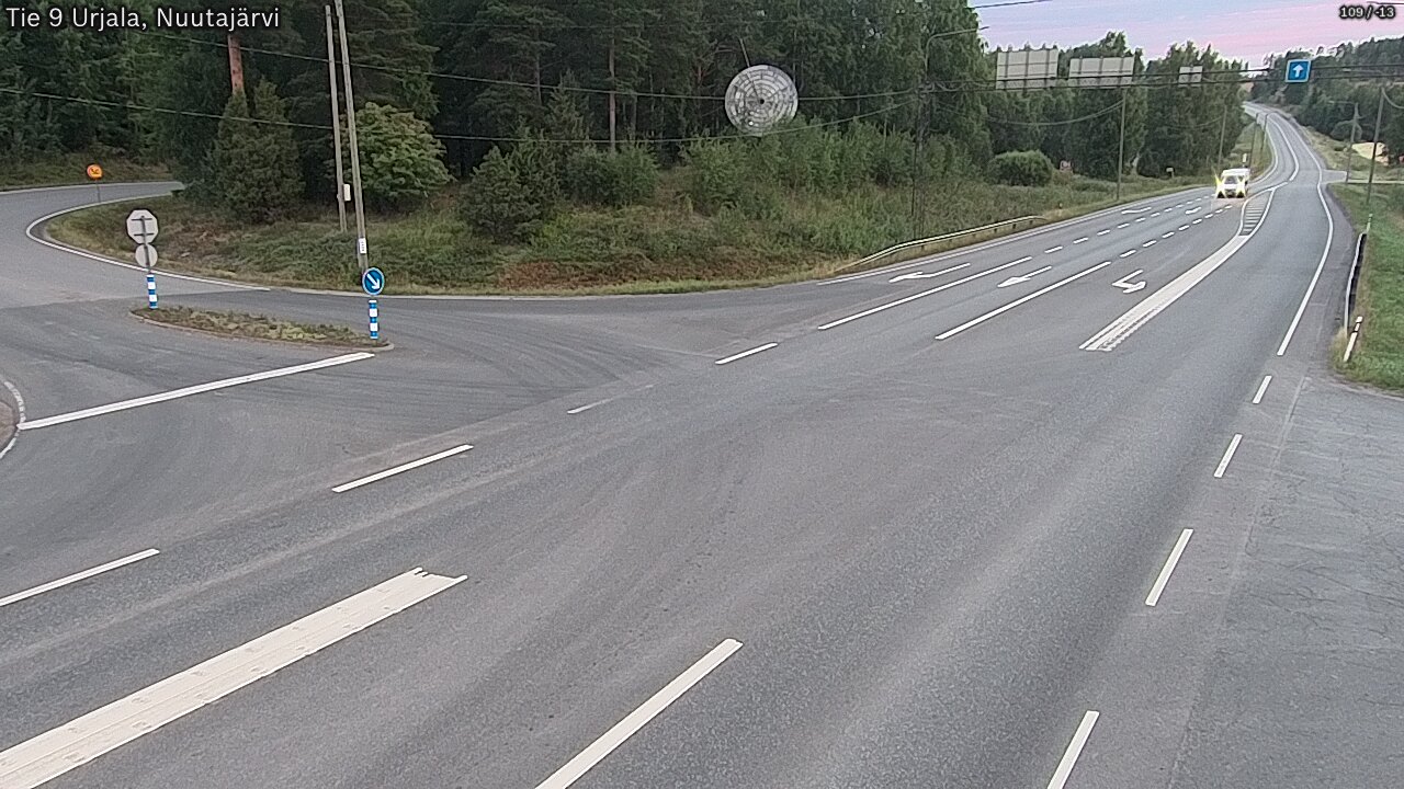 Kelikamerat Kuva Tie 9 Urjala, Nuutajärvi, Urjala, Pirkanmaa