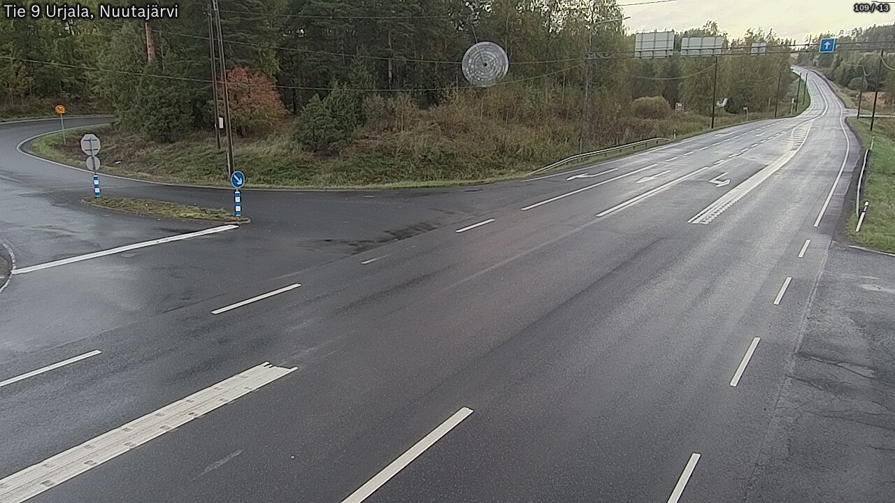 Kelikamerat Kuva Tie 9 Urjala, Nuutajärvi, Urjala, Pirkanmaa