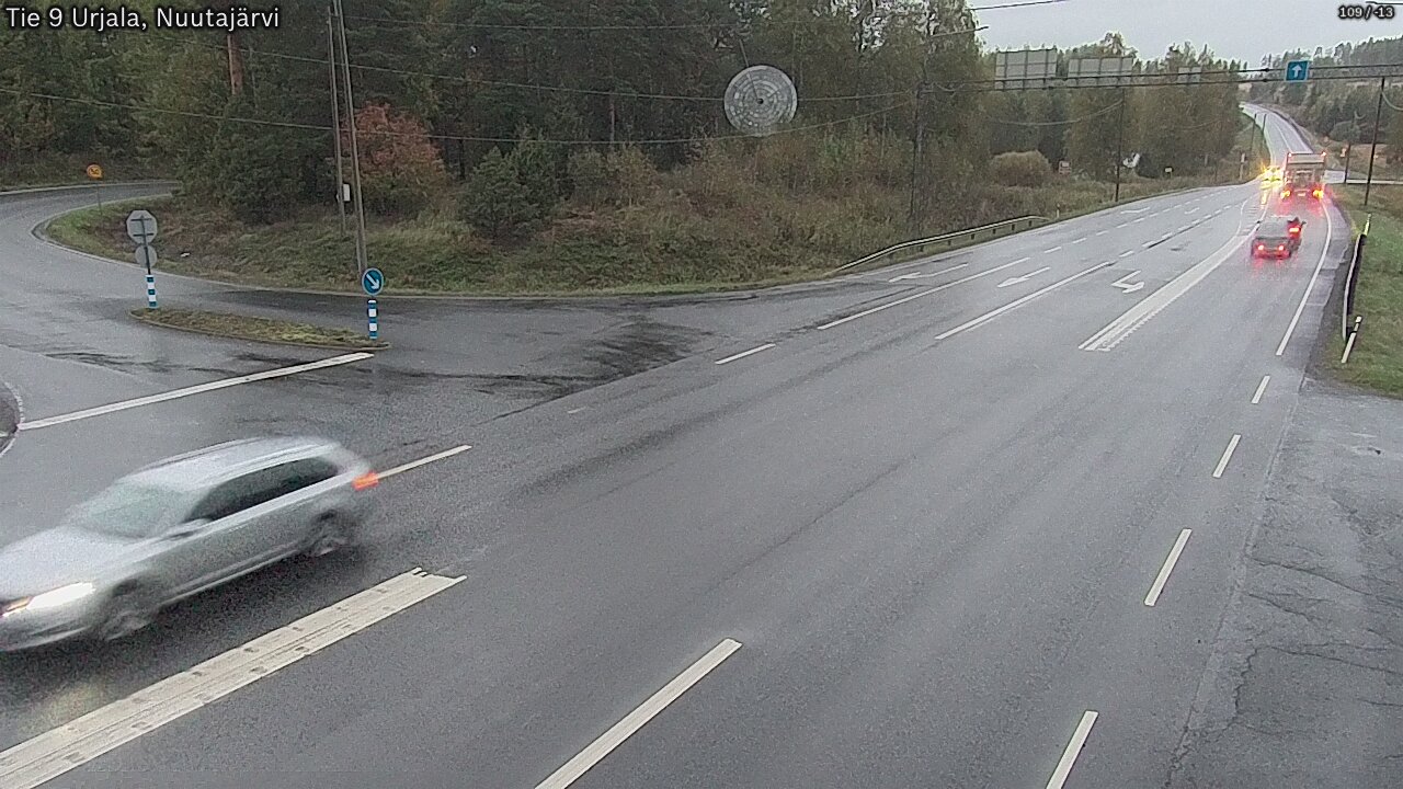Kelikamerat Kuva Tie 9 Urjala, Nuutajärvi, Urjala, Pirkanmaa