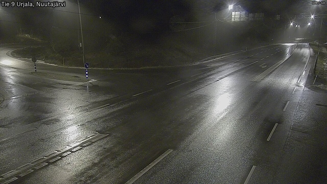 Weather Camera Image Väg 9 Urjala, Notsjö, Urjala, Pirkanmaa