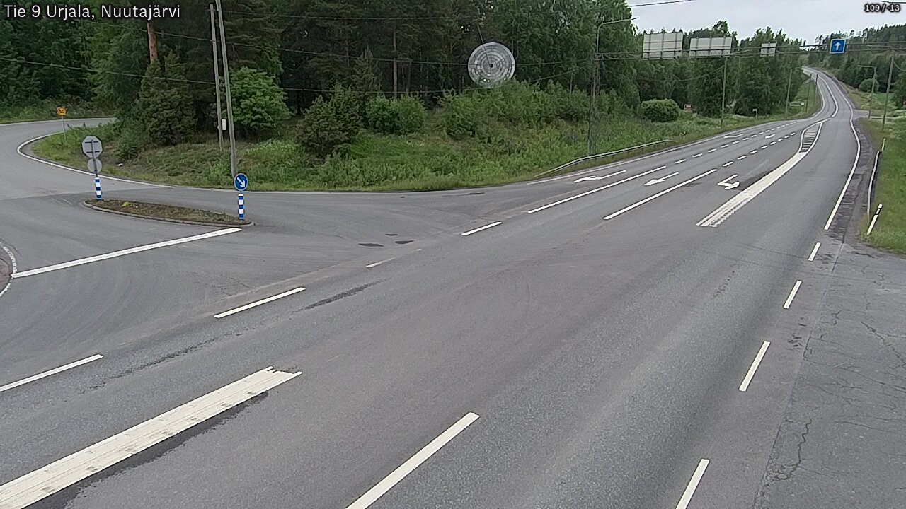 Kelikamerat Kuva Tie 9 Urjala, Nuutajärvi, Urjala, Pirkanmaa