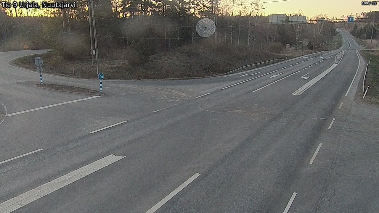Kelikamerat Kuva Tie 9 Urjala, Nuutajärvi, Urjala, Pirkanmaa