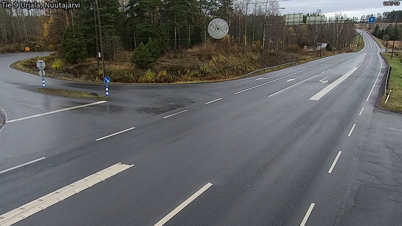 Kelikamerat Kuva Tie 9 Urjala, Nuutajärvi, Urjala, Pirkanmaa