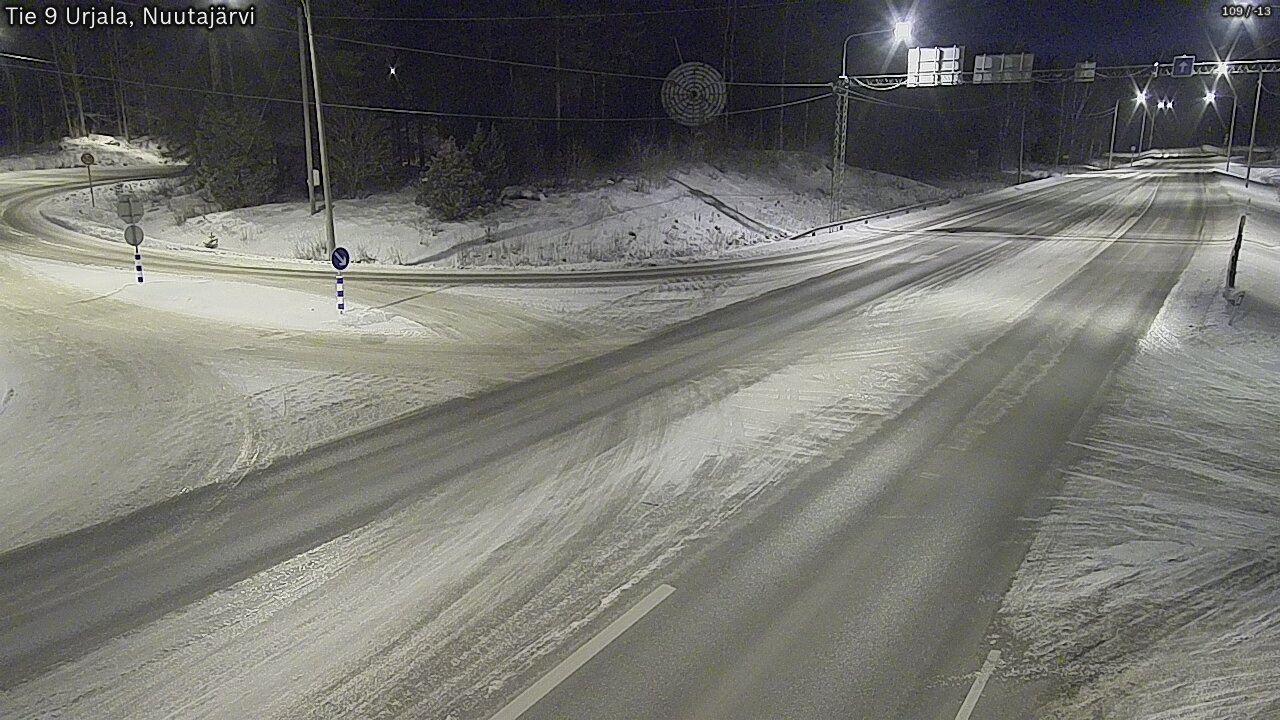 Kelikamerat Kuva Tie 9 Urjala, Nuutajärvi, Urjala, Pirkanmaa