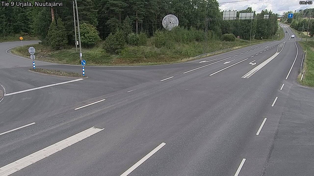 Kelikamerat Kuva Tie 9 Urjala, Nuutajärvi, Urjala, Pirkanmaa