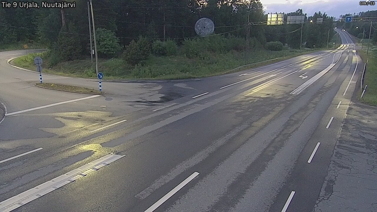 Kelikamerat Kuva Tie 9 Urjala, Nuutajärvi, Urjala, Pirkanmaa
