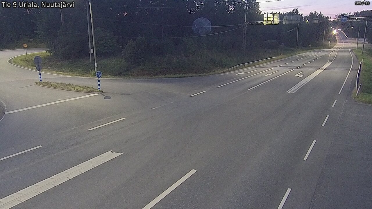 Kelikamerat Kuva Tie 9 Urjala, Nuutajärvi, Urjala, Pirkanmaa