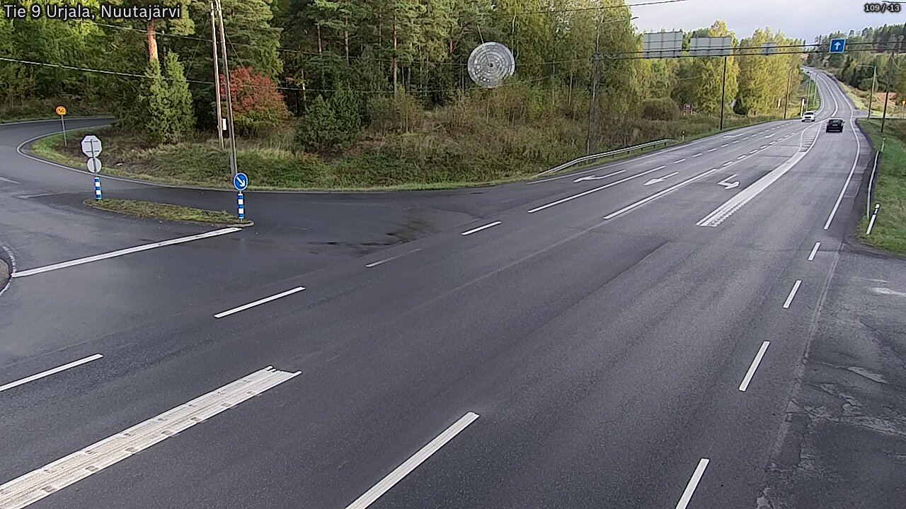 Kelikamerat Kuva Tie 9 Urjala, Nuutajärvi, Urjala, Pirkanmaa