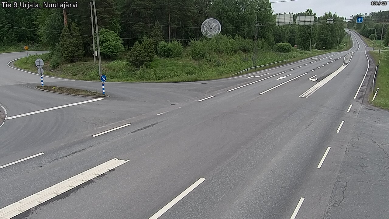 Kelikamerat Kuva Tie 9 Urjala, Nuutajärvi, Urjala, Pirkanmaa