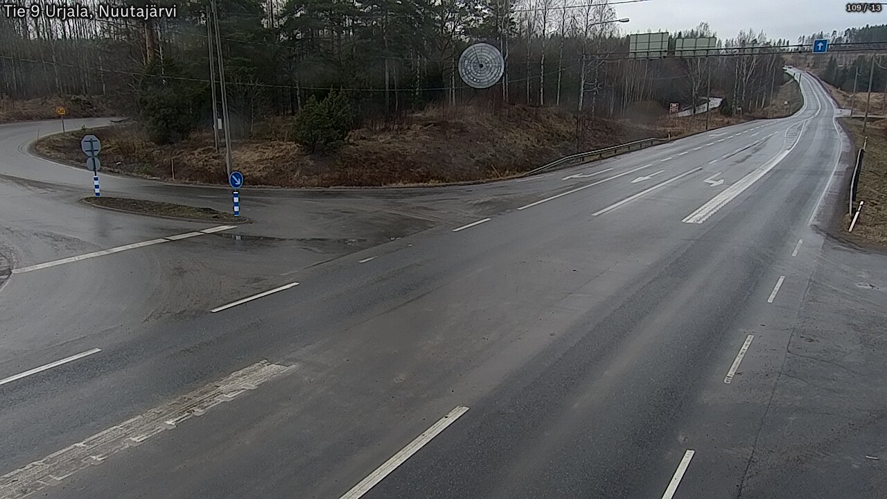 Kelikamerat Kuva Tie 9 Urjala, Nuutajärvi, Urjala, Pirkanmaa