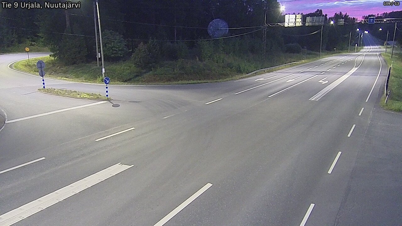Kelikamerat Kuva Tie 9 Urjala, Nuutajärvi, Urjala, Pirkanmaa