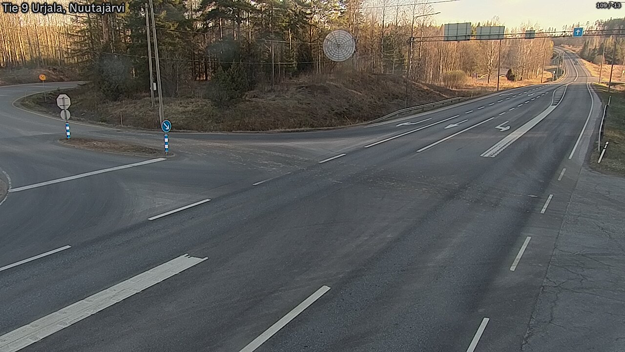 Kelikamerat Kuva Tie 9 Urjala, Nuutajärvi, Urjala, Pirkanmaa